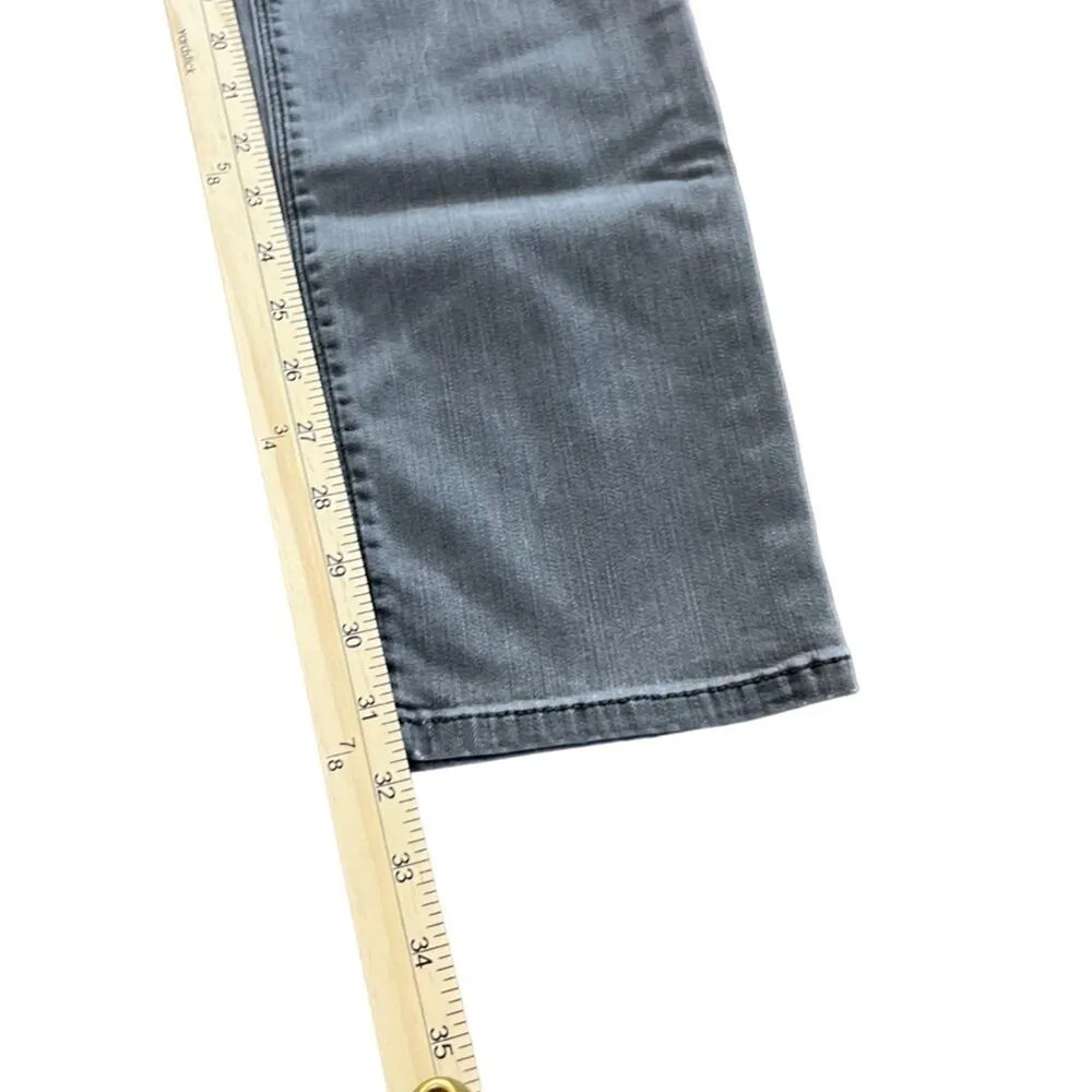 J. Jill Women's Jeans Size 6T High Rise Straight Leg Gray Denim Tall Long Lean - Image 6