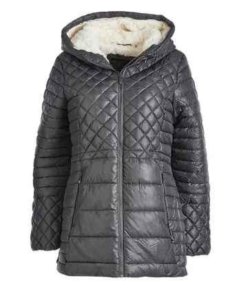 Sapphire Blue Glacier Shield Multi-Quilted Puffer Coat - Image 2