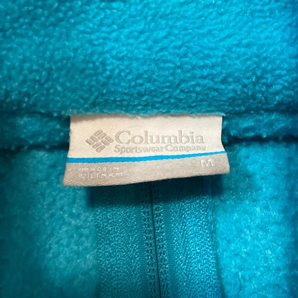Columbia Mock Neck Zip Up Fleece - Image 8