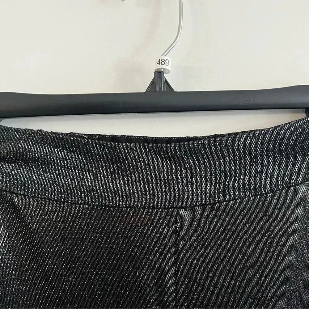 B94 Alix NYC sparkle Wide Legged Pants Size Small Black - Image 5