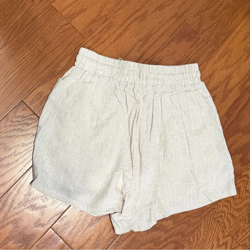Women's Casual Linen Shorts - Image 5