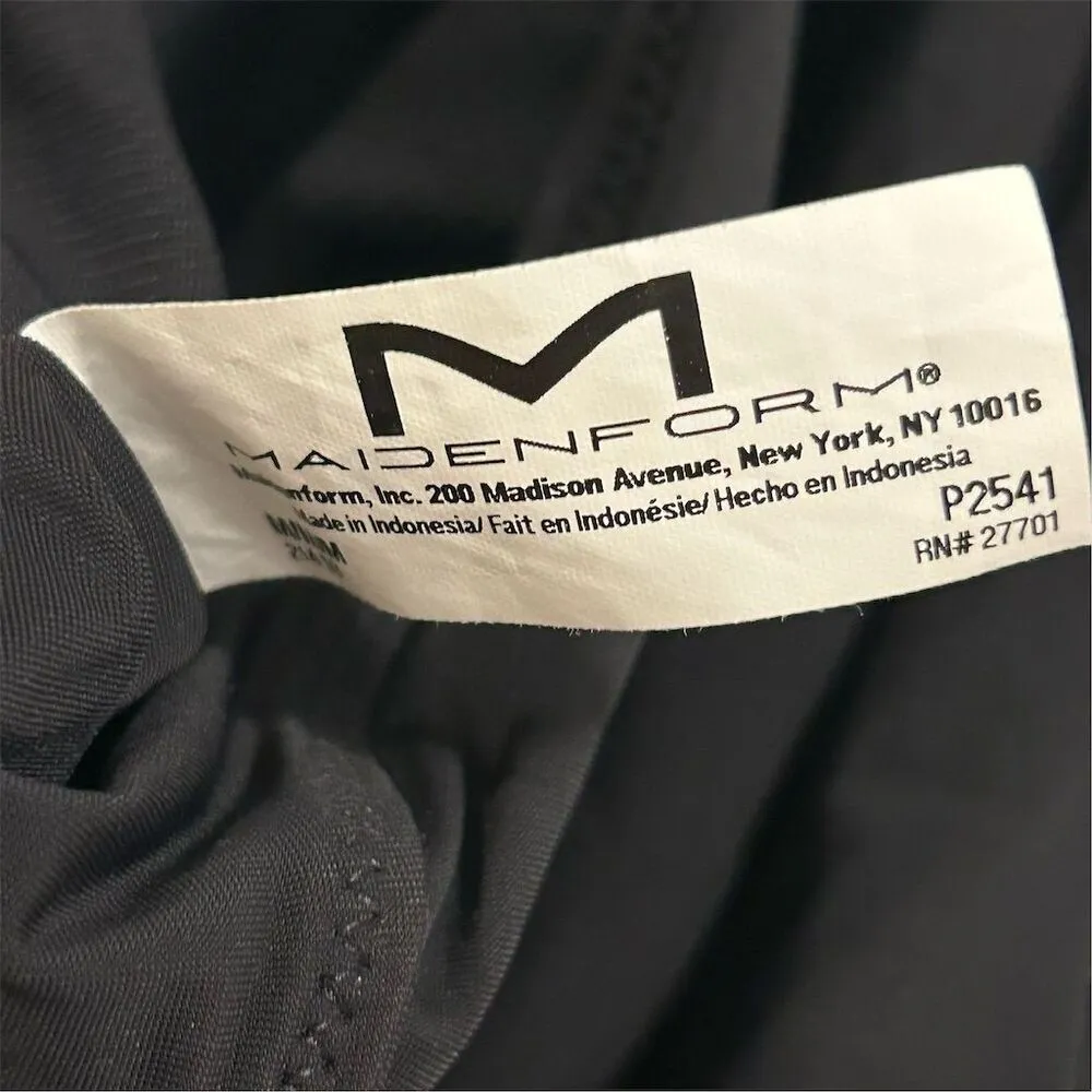 Maidenform Women's Firm Control Full Slip Black Size S Adjustable Straps - Image 6