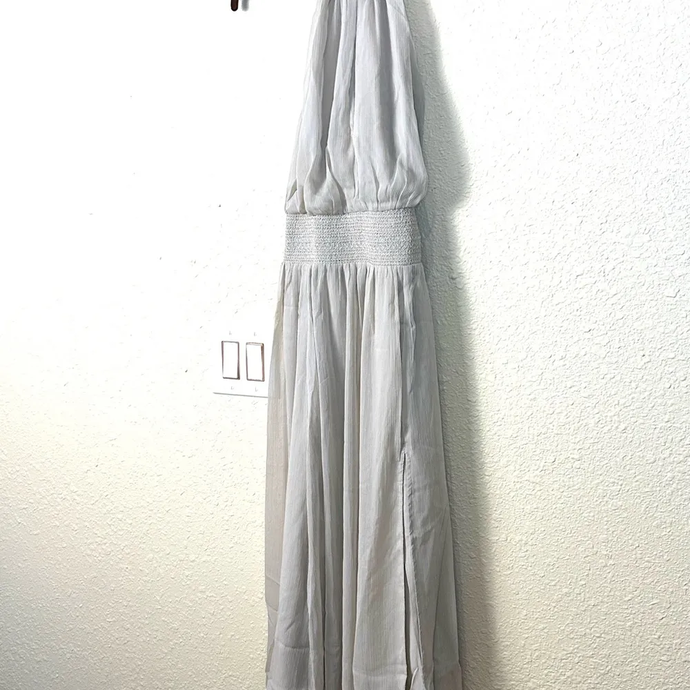 ASOS Highneck Halter Soft Midi Dress NWT - Image 9