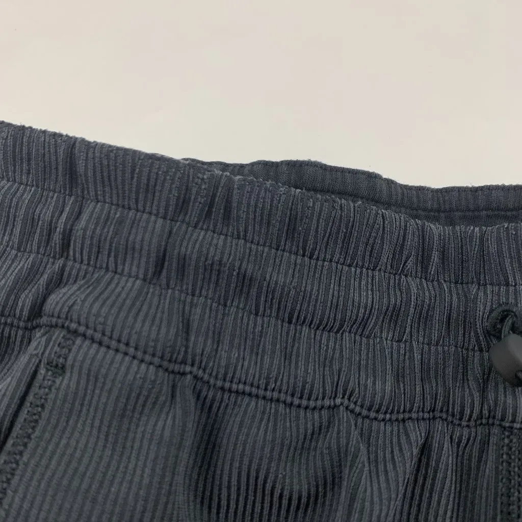 Lululemon Charcoal Ribbed Softstream Wide Leg Cropped Pant 4 - Image 6