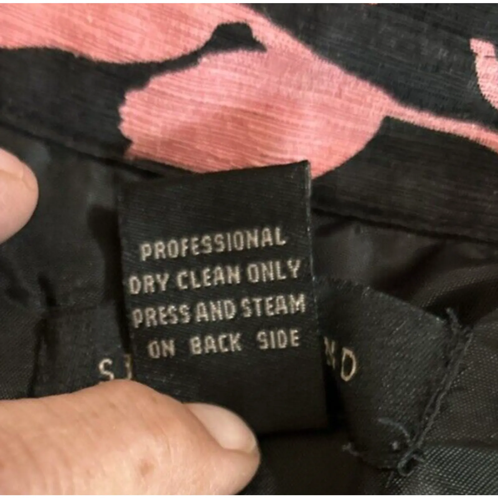 Silk land 100% Silk 3/4 Sleeve Floral w/Sequins Lined Blazer SZ Med Y2K Coquette Black - Image 10