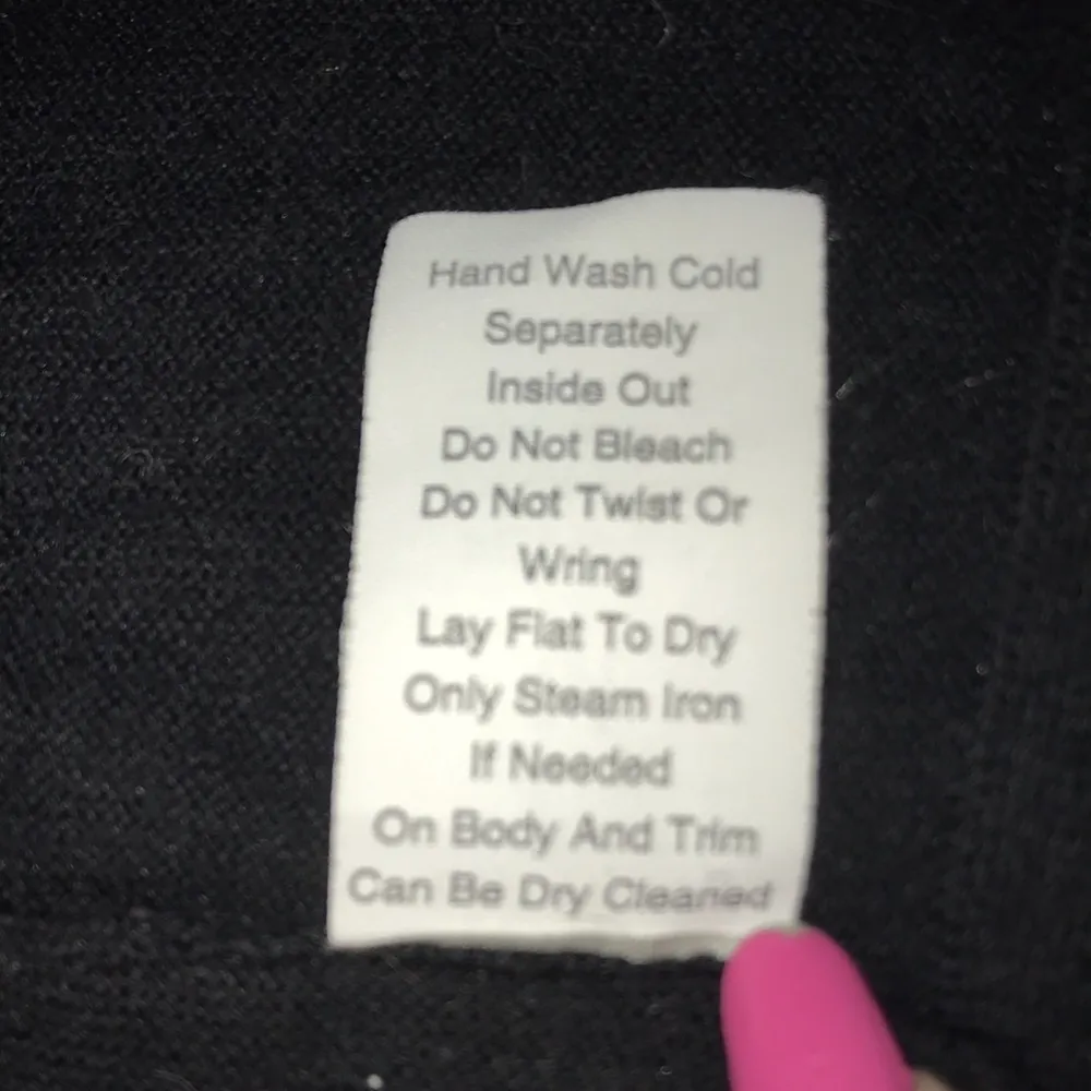 CABI Broadway tuxedo cardigan fringe sweater cashmere cotton blend NEW size M - Image 10