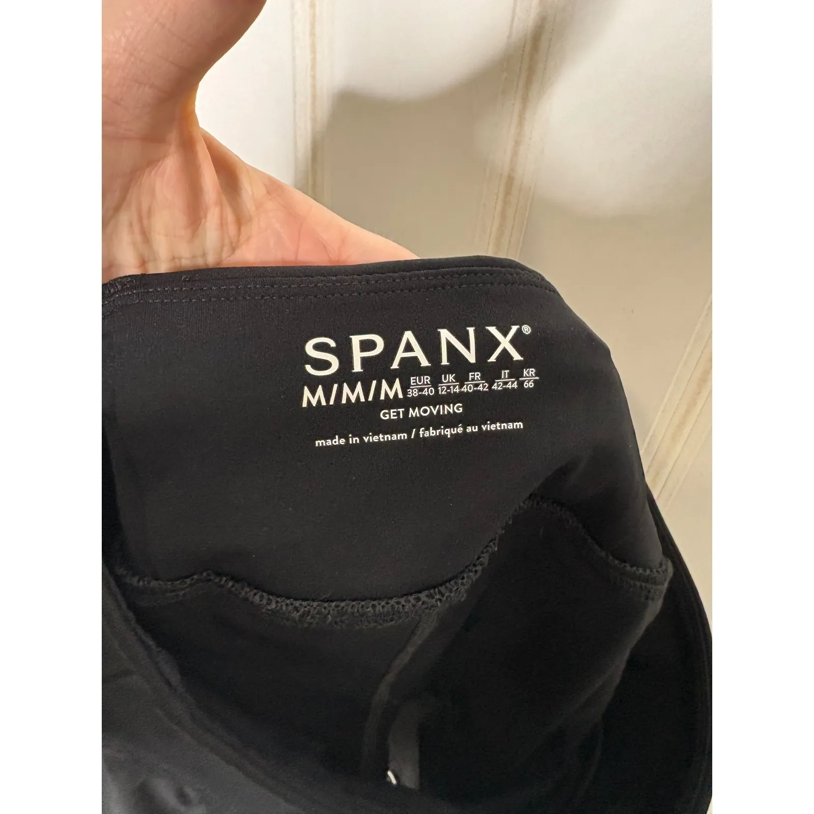 SPANX Get Moving Black Athletic Skirt With Built-In Shorts Size M - Image 3