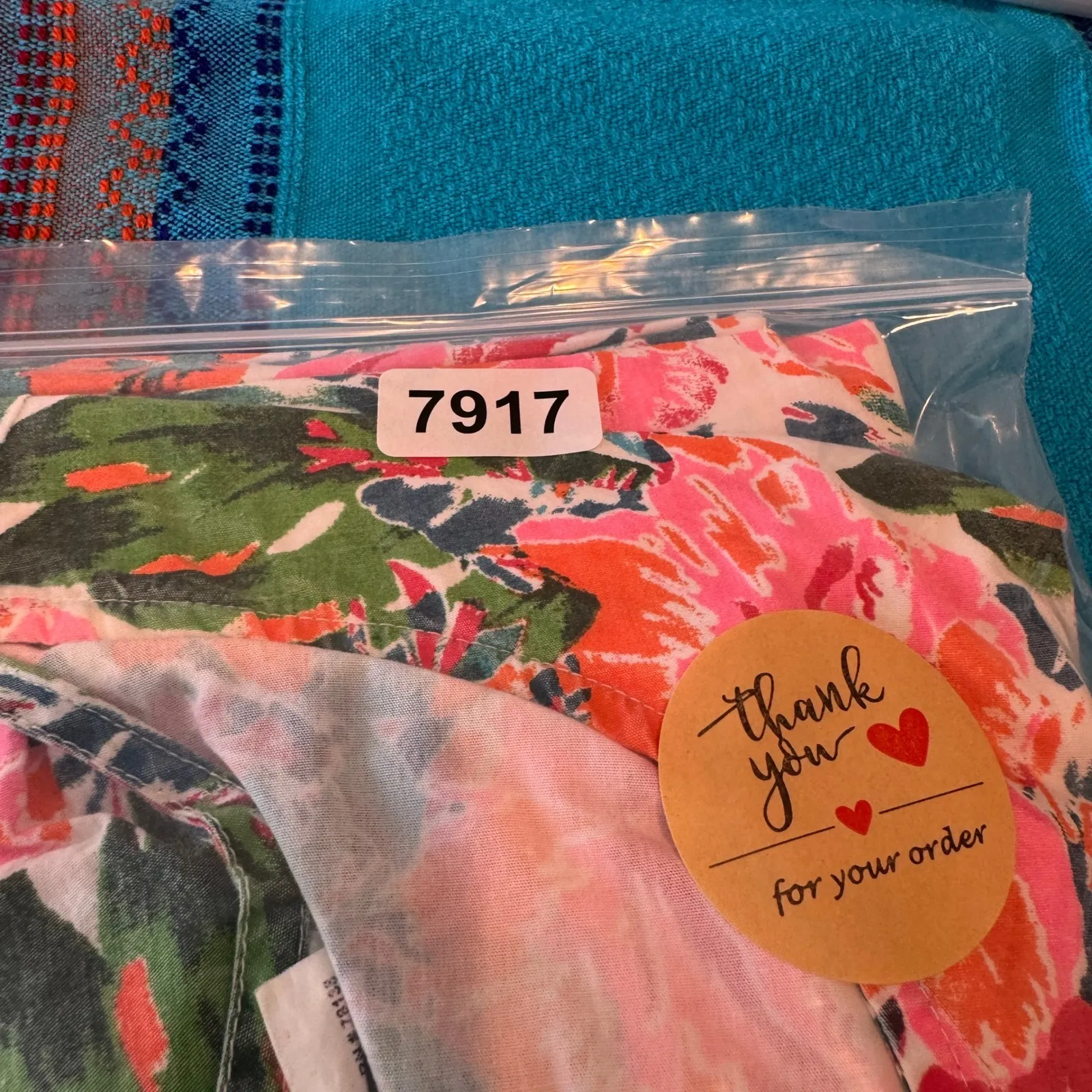 The Vermont Country Store Floral Kaftan Dress Womens Small 100% Cotton Pockets White - Image 12