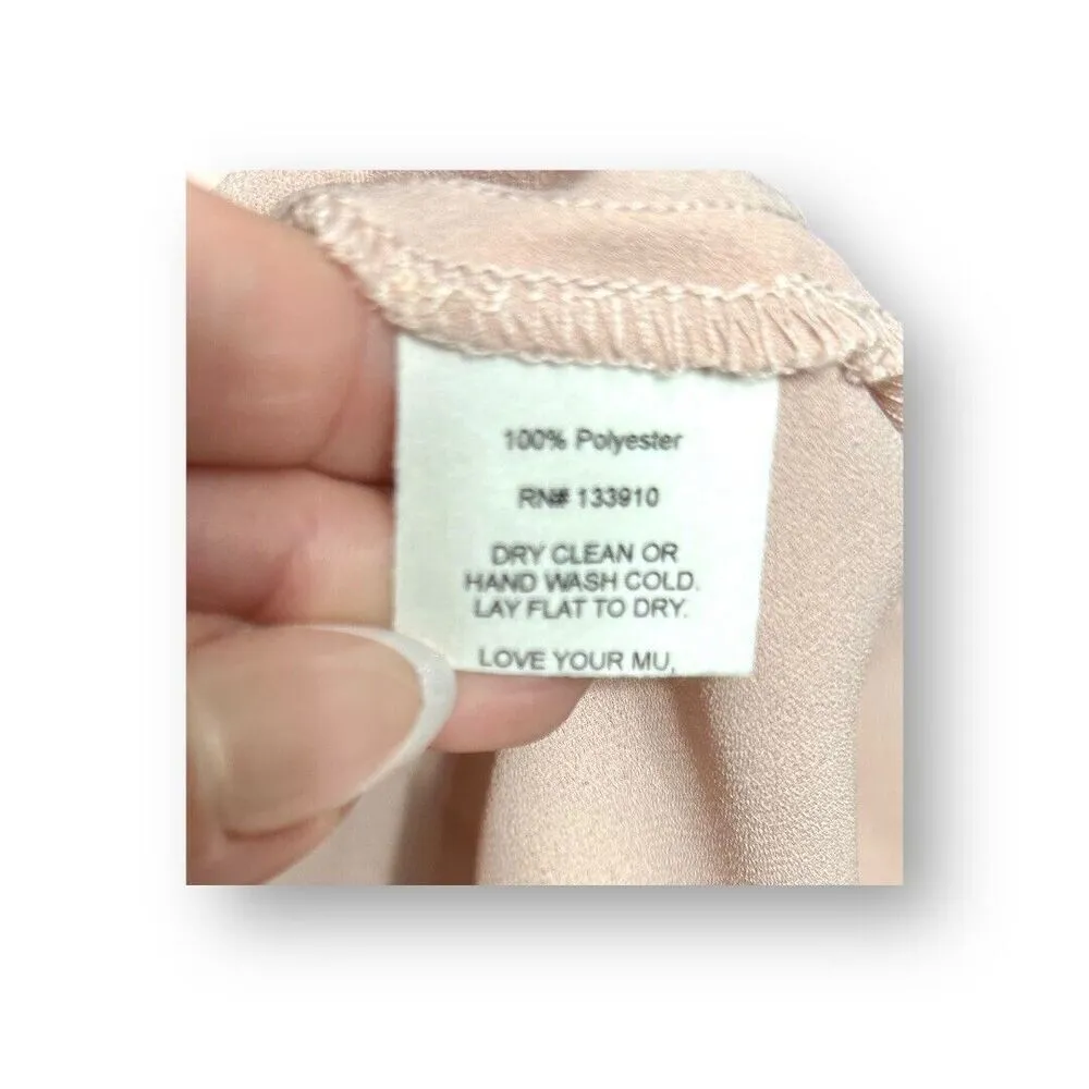 Show Me Your Mumu M Pink Verona Cowl Neck Midi Dress Wedding Guest‎ Bridesmaid - Image 3