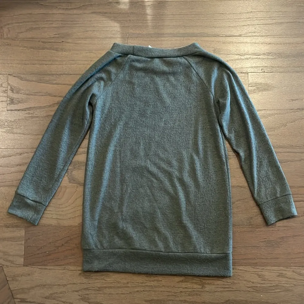 PinkBlush Beeson River Olive Basic Maternity Sweater - Image 2