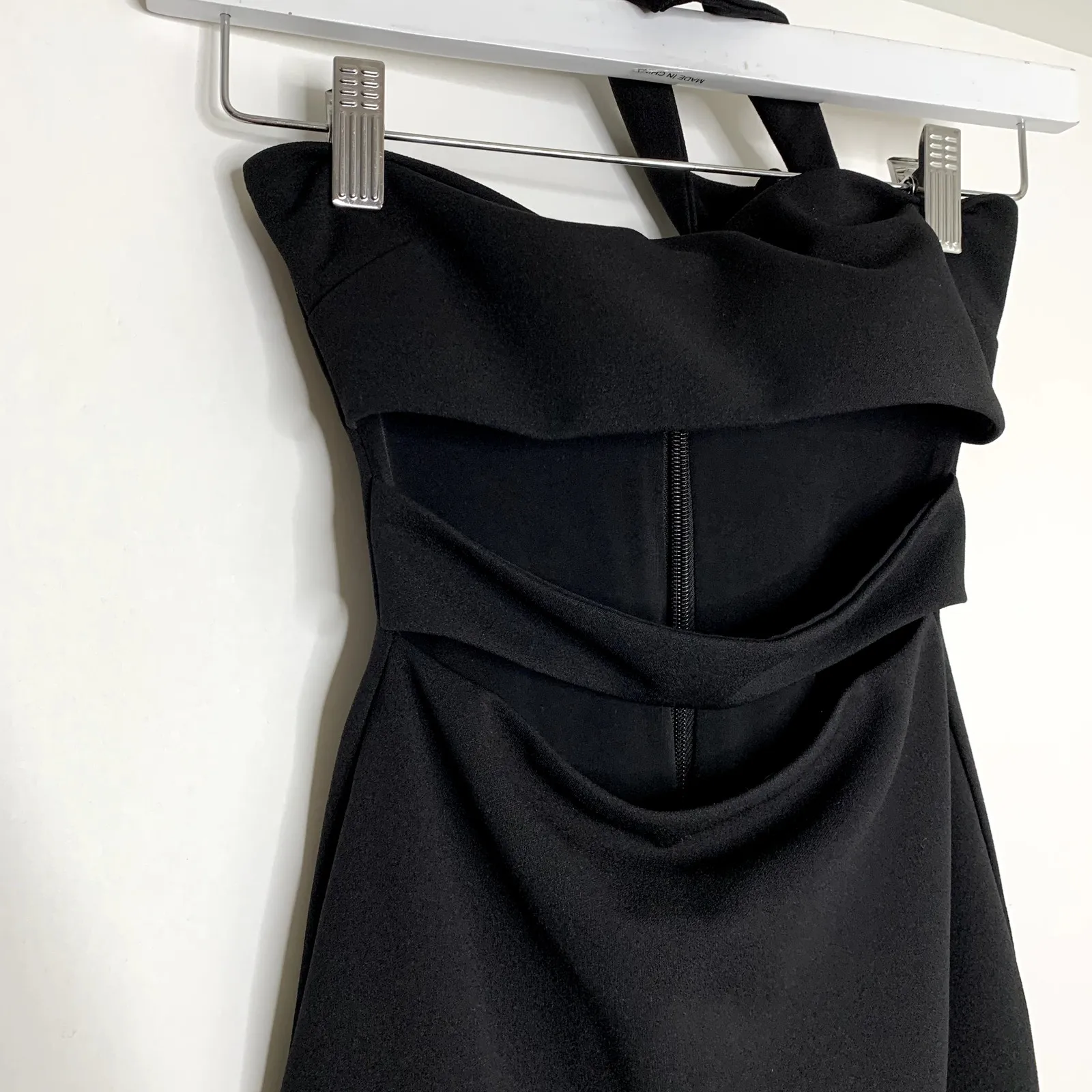 Nookie Frankie Bodycon Midi Dress Black Womens XS - Image 6