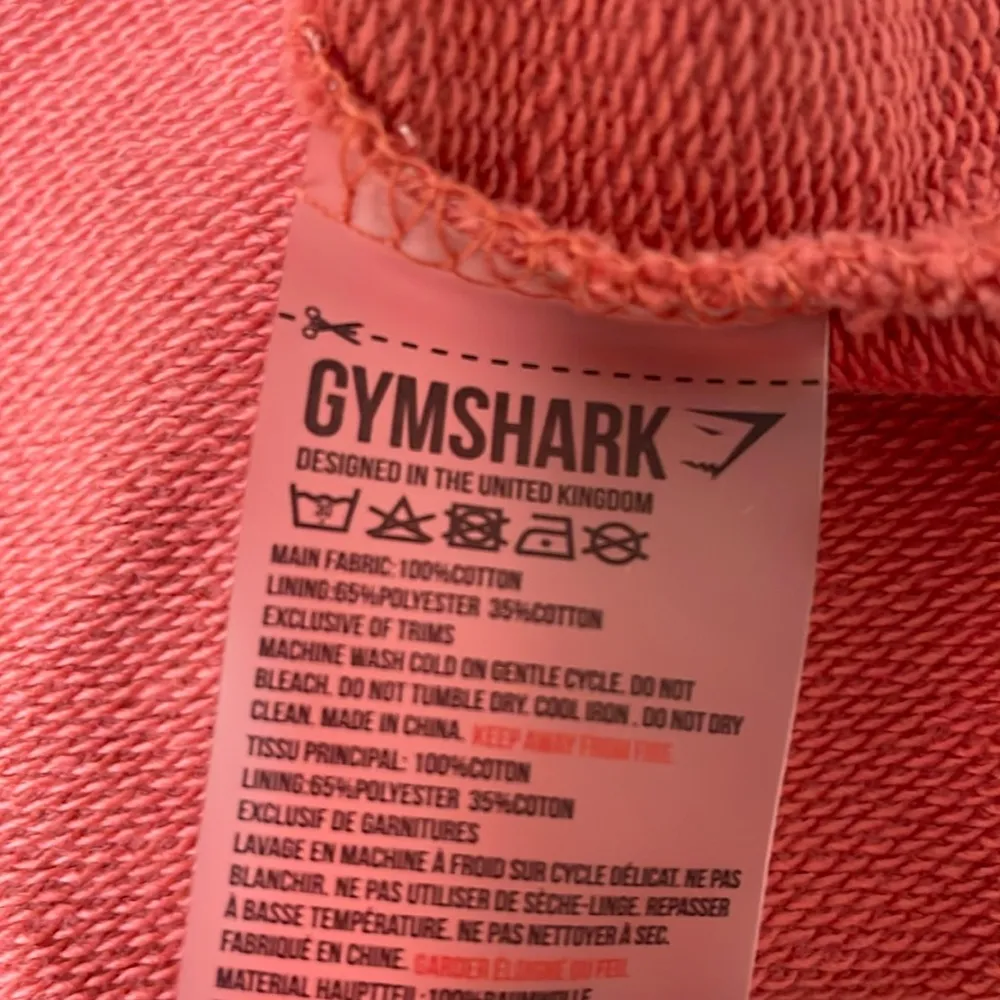Gymshark Legacy Cropped Hoodie size XS - Image 6
