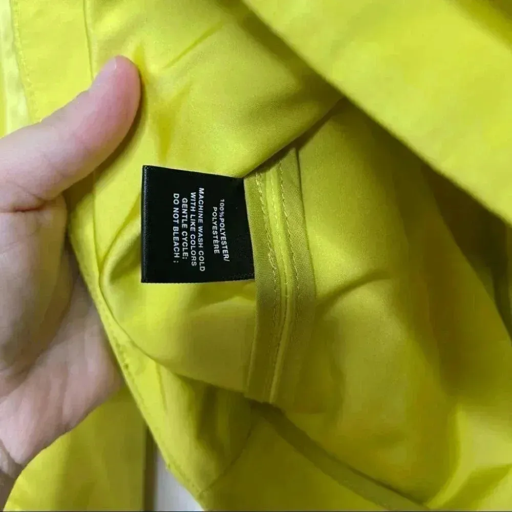 Lafayette 148 New York Zip Jacket Reva Sugarcane Polyester Jacket Blazer Size 6 - Image 5