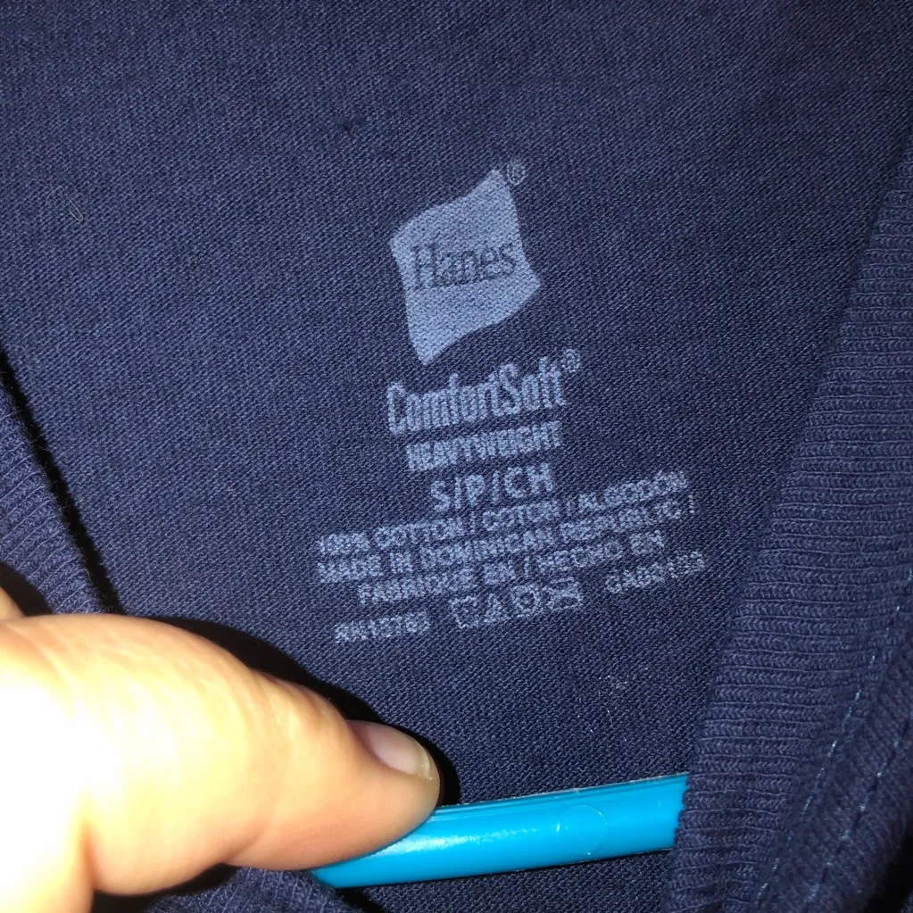 Garth Brooks World G Tour Casual Unisex Blue Graphic Shirt Size Small - Image 3