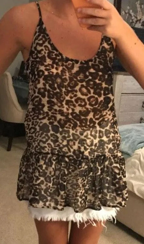 Tobi Leopard Print Top - Image 3