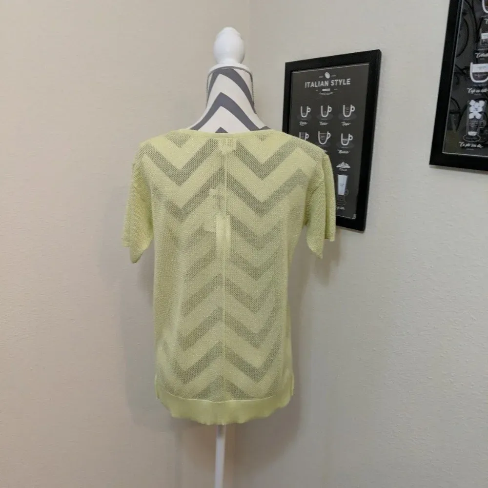 Chico's NWT  Milo Mesh Pullover Sweater‎ - Image 3