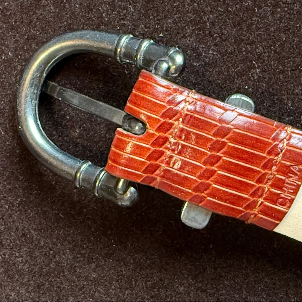 Talbots Brown Genuine Leather Textured Belt in Rich Brown Women’s Size S - Image 3