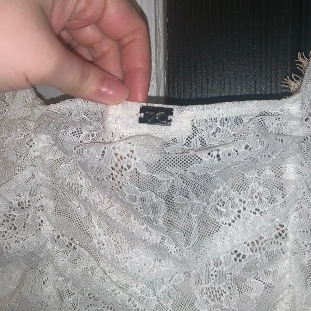 For Love And Lemons Harlow lace dress NWT boho coquette rose party white rare - Image 7