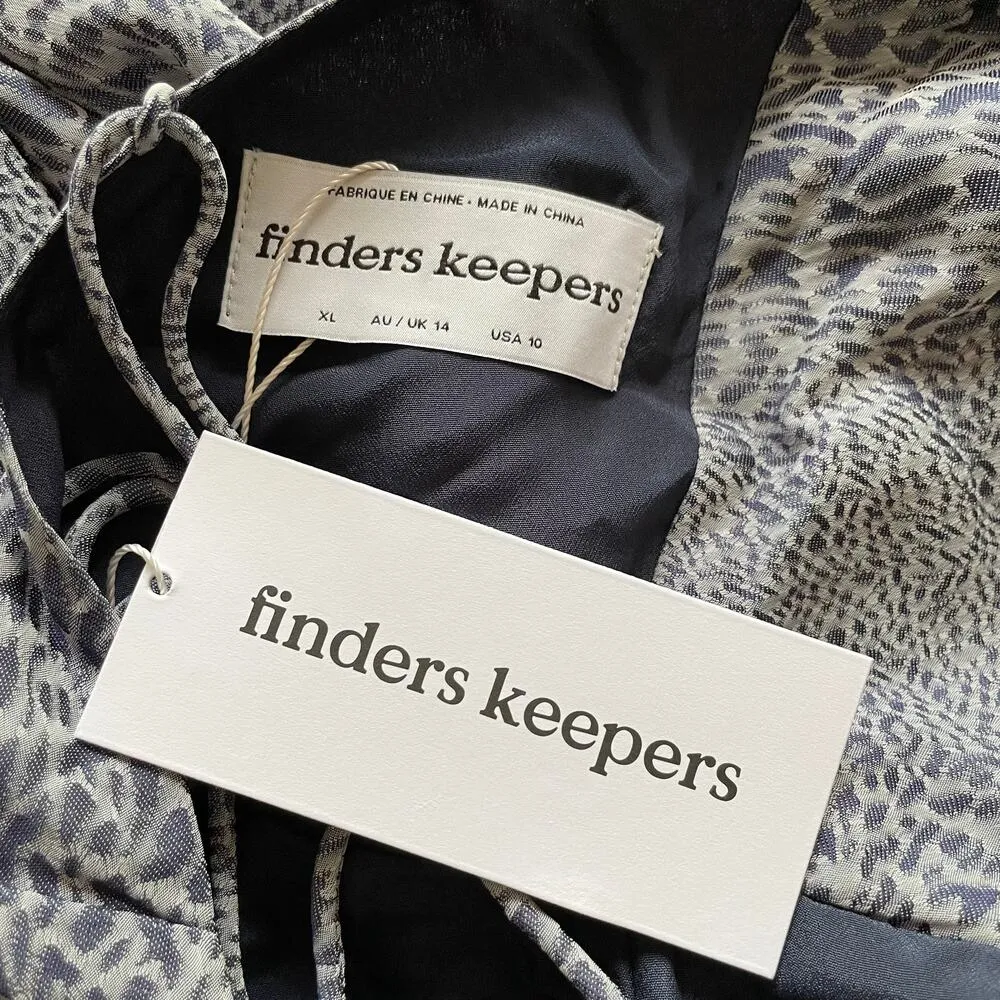 Catalina Wide Leg Jumpsuit Sleeveless Animal Print Size 10 NEW - Image 10