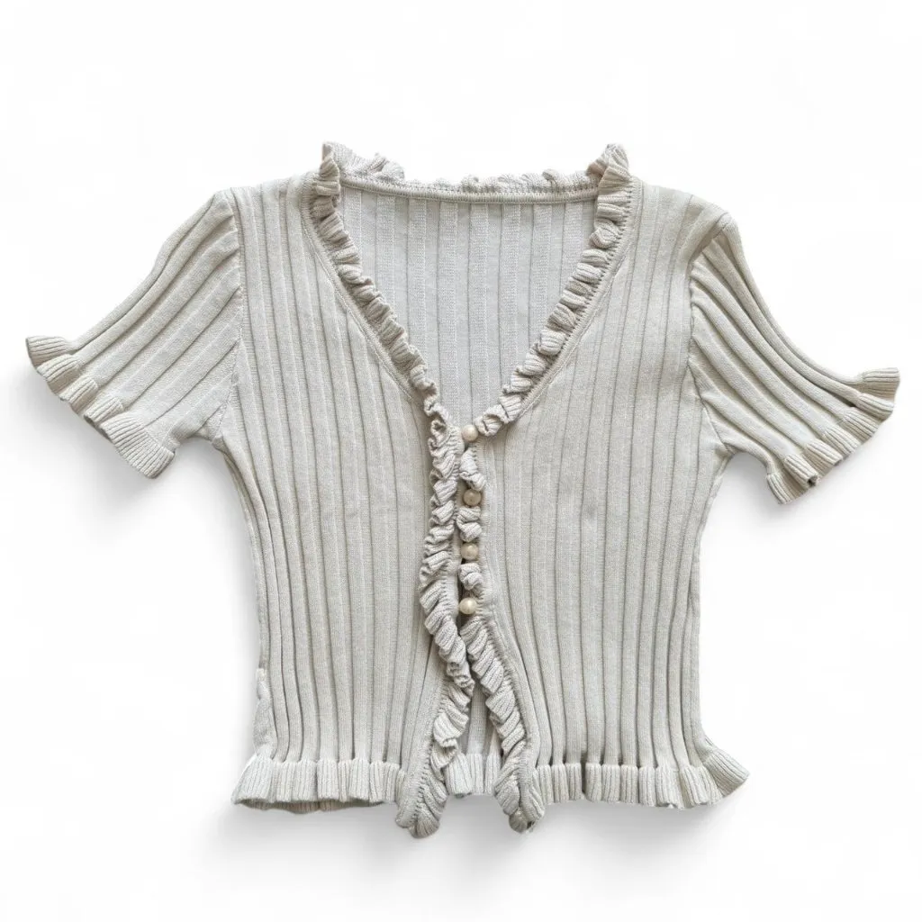 yesstyle beige faux pearl - Image 2