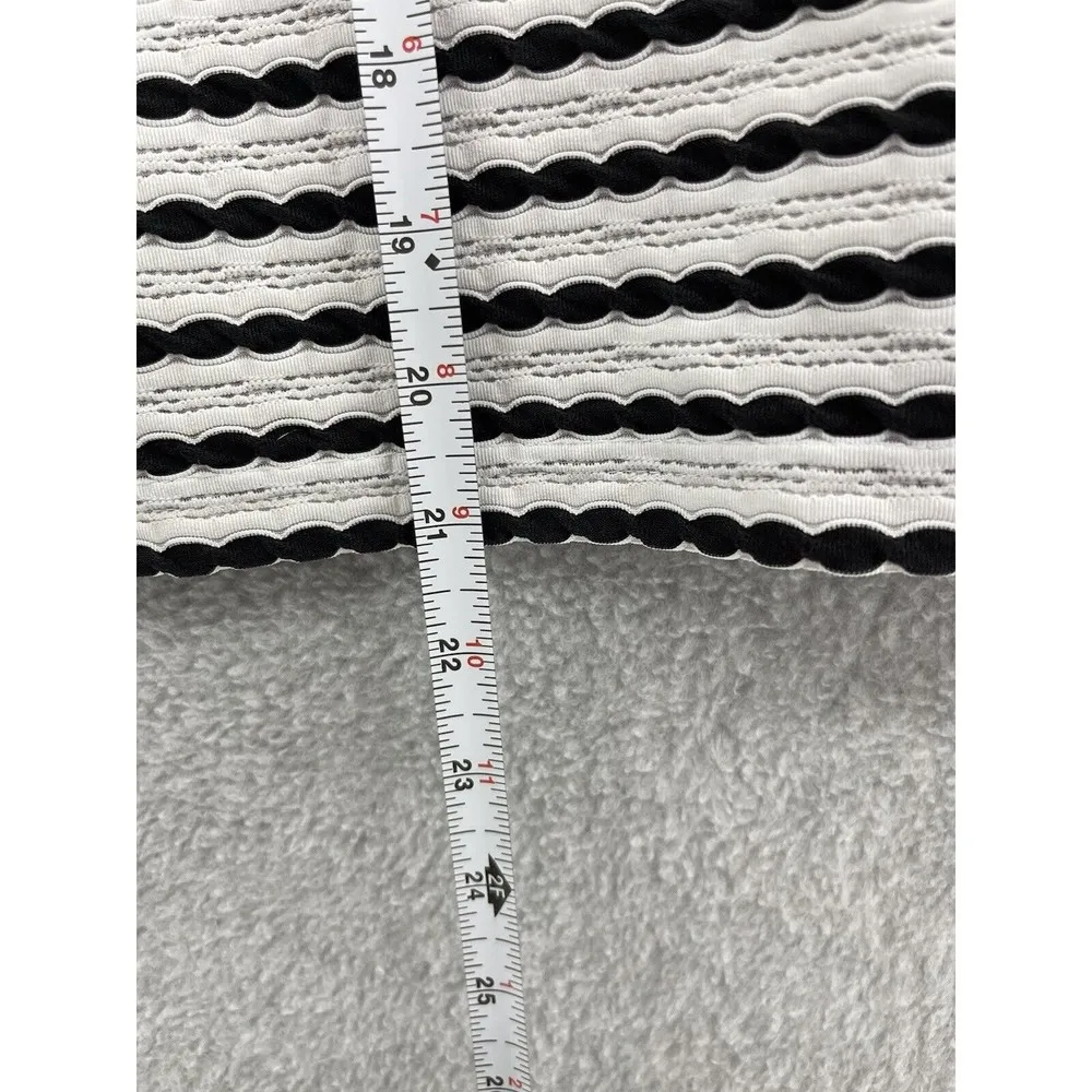 Perceptions New York Women's Blouse Tank Striped Plus Size 14 Sleeveless texture - Image 3