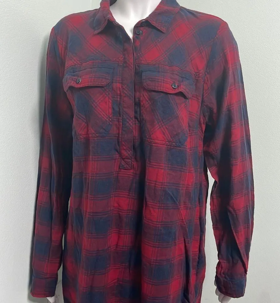 J. Crew Flannel Plaid Nightshirt - Image 2