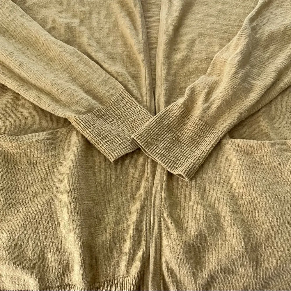 Madewell Summer Ryder Cardigan Sweater in Golden Apple. - Image 13