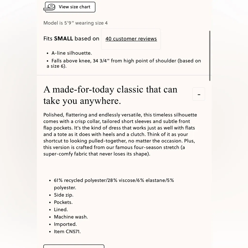 J.Crew Parc dress in four-season stretch - Image 4