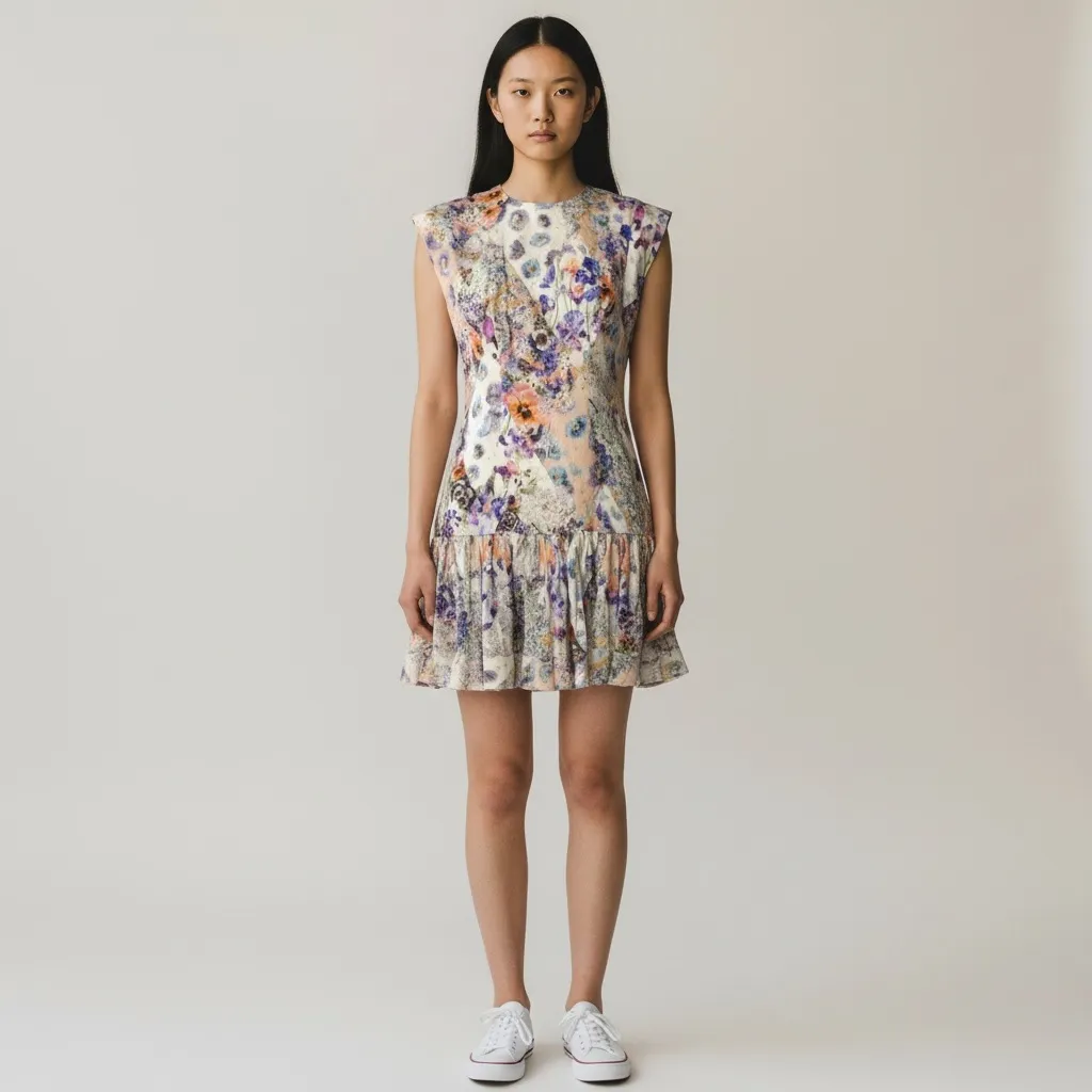 NWT Zimmermann Multicolor Floral Mini Dress - Image 4