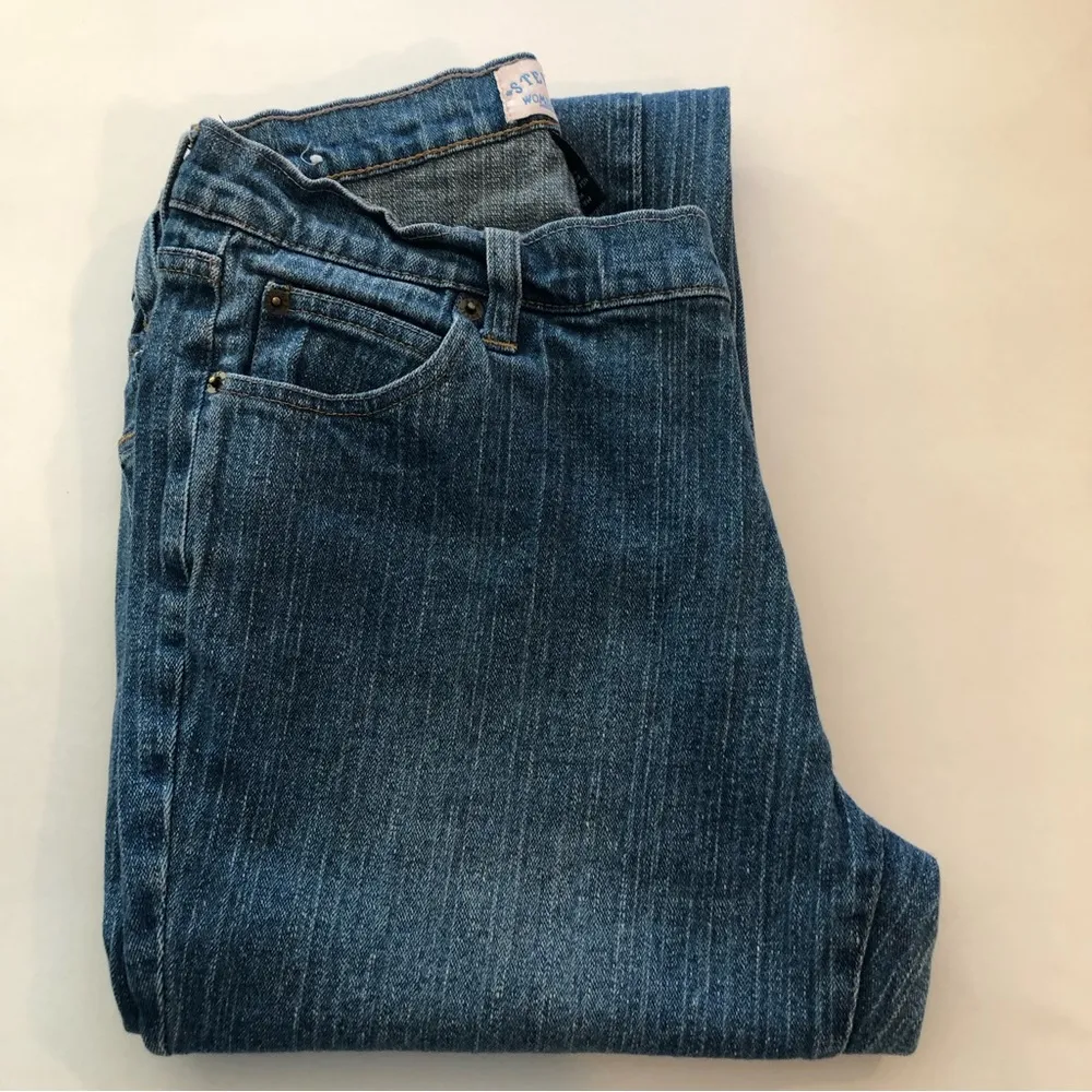 Steve & Barry’s Women’s Classic Dungarees Size 10P - Image 11