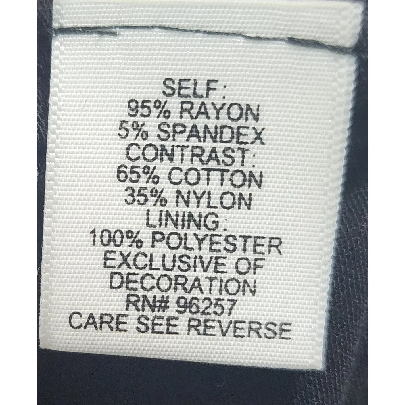 Studio Y Black Embellished Butterfly Sleeve Top Size S - Image 5