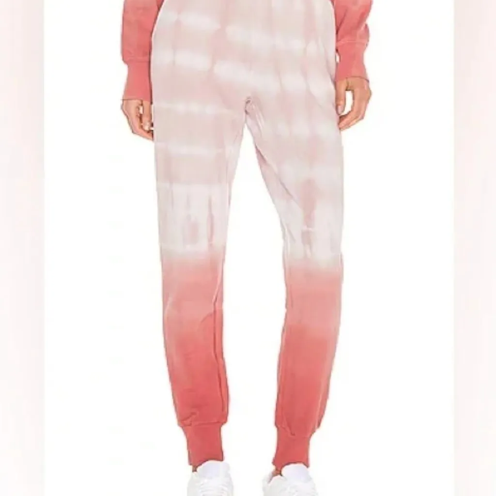 NEW 525 AMERICA Jogger Set XS Clay Rose Pink Revolve Streetwear - Image 2