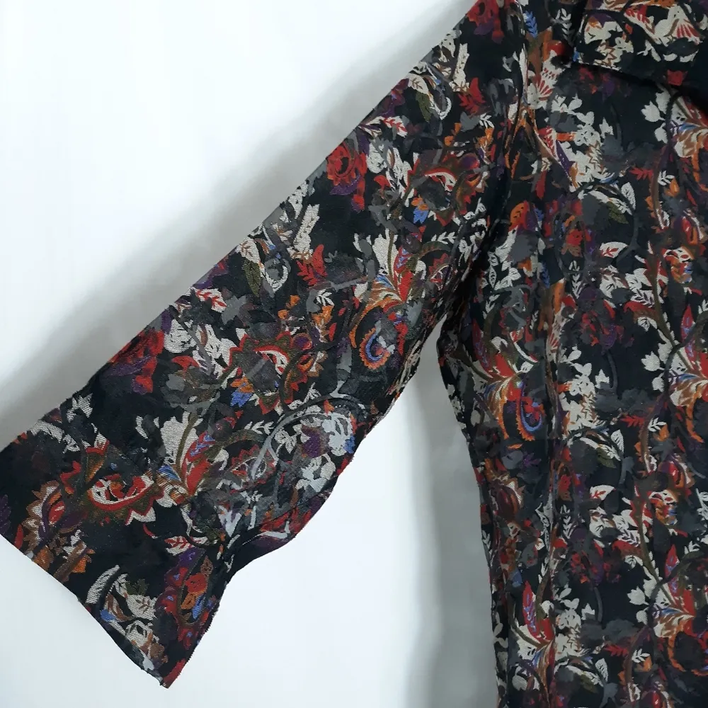 Draper's & Damon's Women's Blouse Sheer Size XL - Image 3