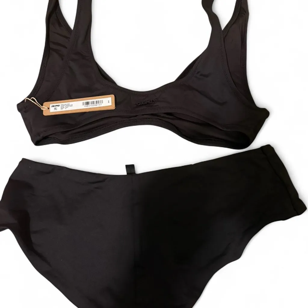 SKIMS Sleek Black Bikini Set - Image 3