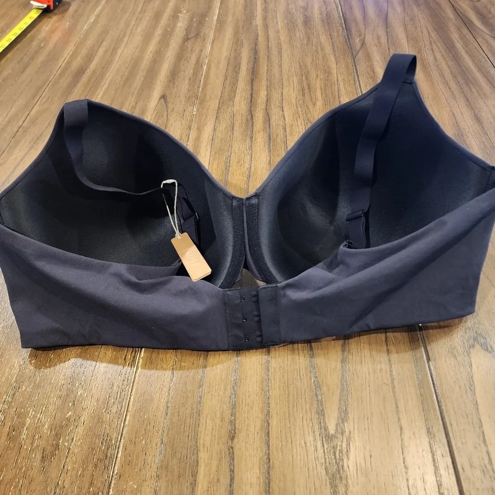 Skims Fits Everybody Underwire Bra Onyx black 46dd nwt - Image 5