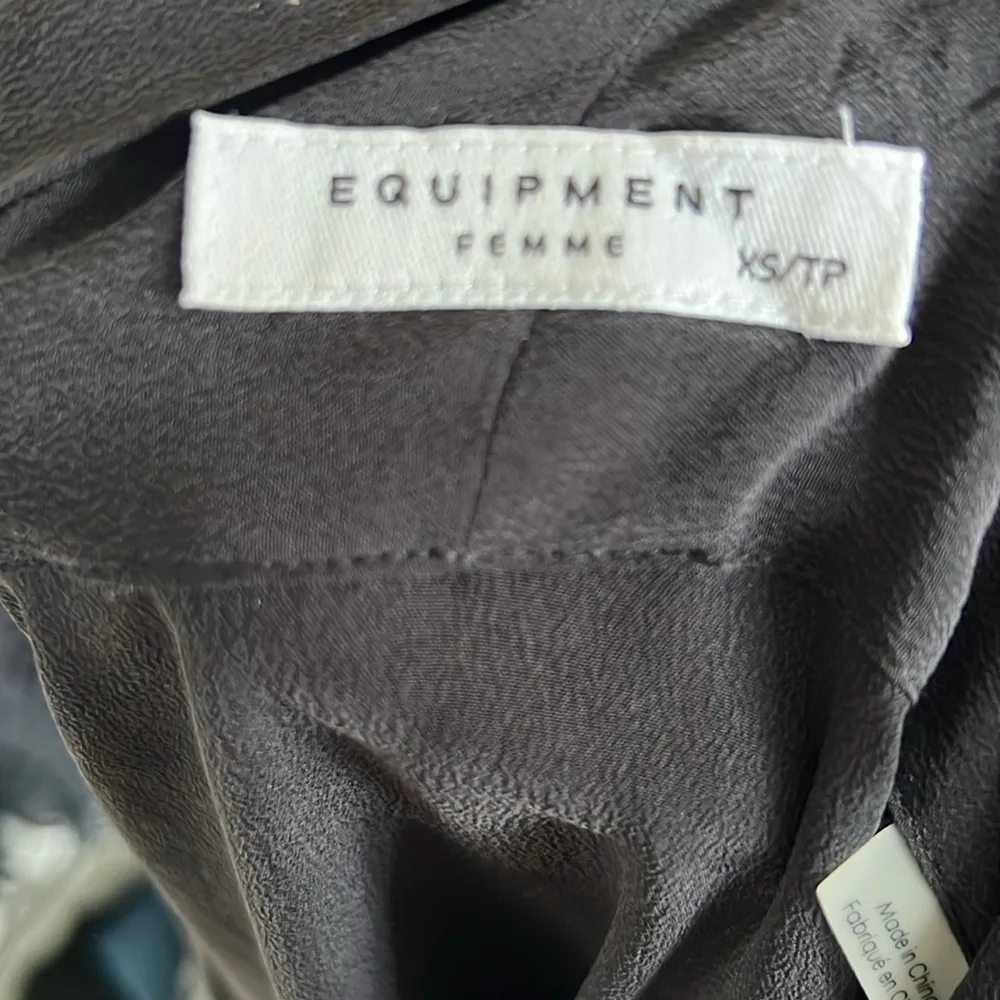 Equipment  Silk Neck tie Blouse  | XS - Image 9