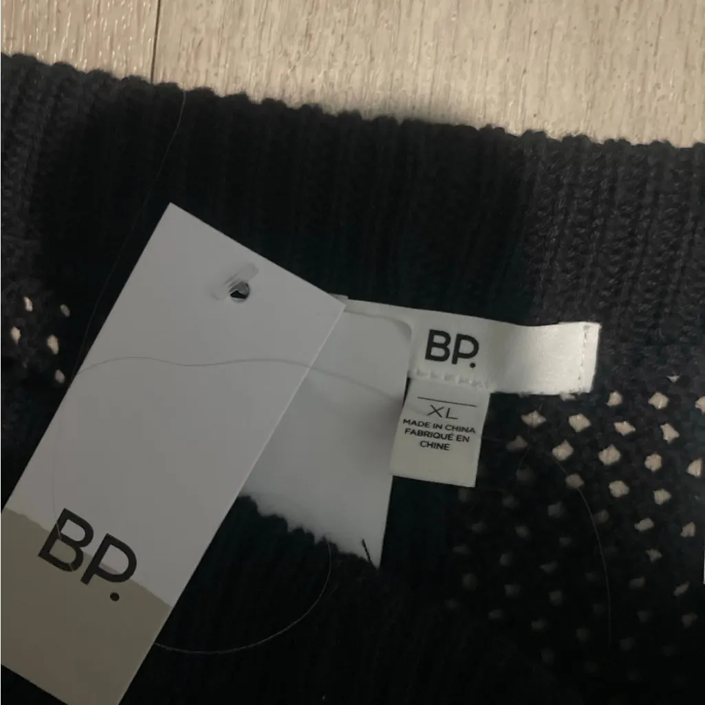 BP Black Crochet High Waist Shorts - Image 2