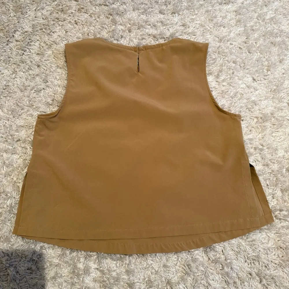 Wayre Boxy Shift & Snap Tank Top Brown - Image 5