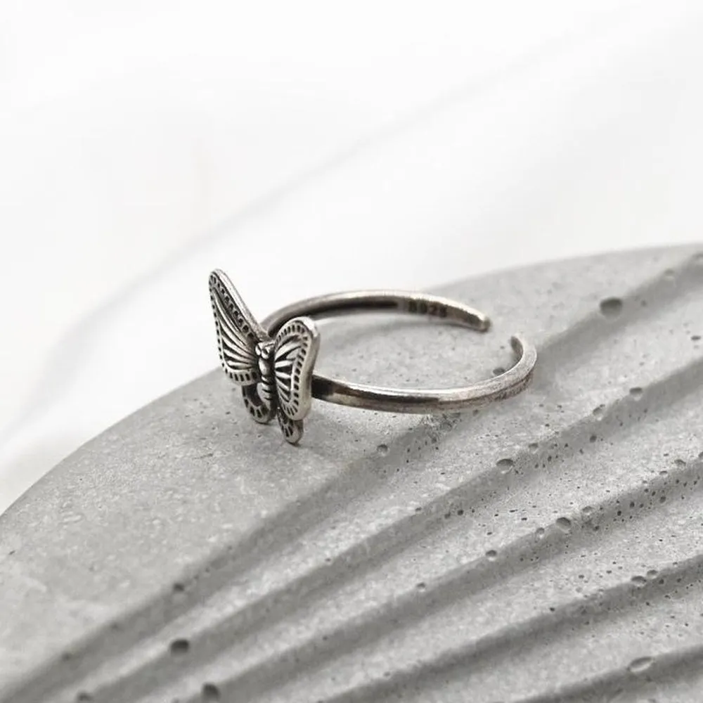 Sterling Silver Butterfly Ring - Image 4