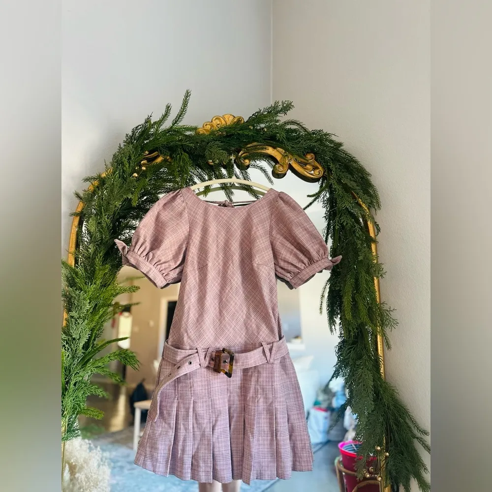 Free people sevi plaid mini dress Xs Nwot - Image 3