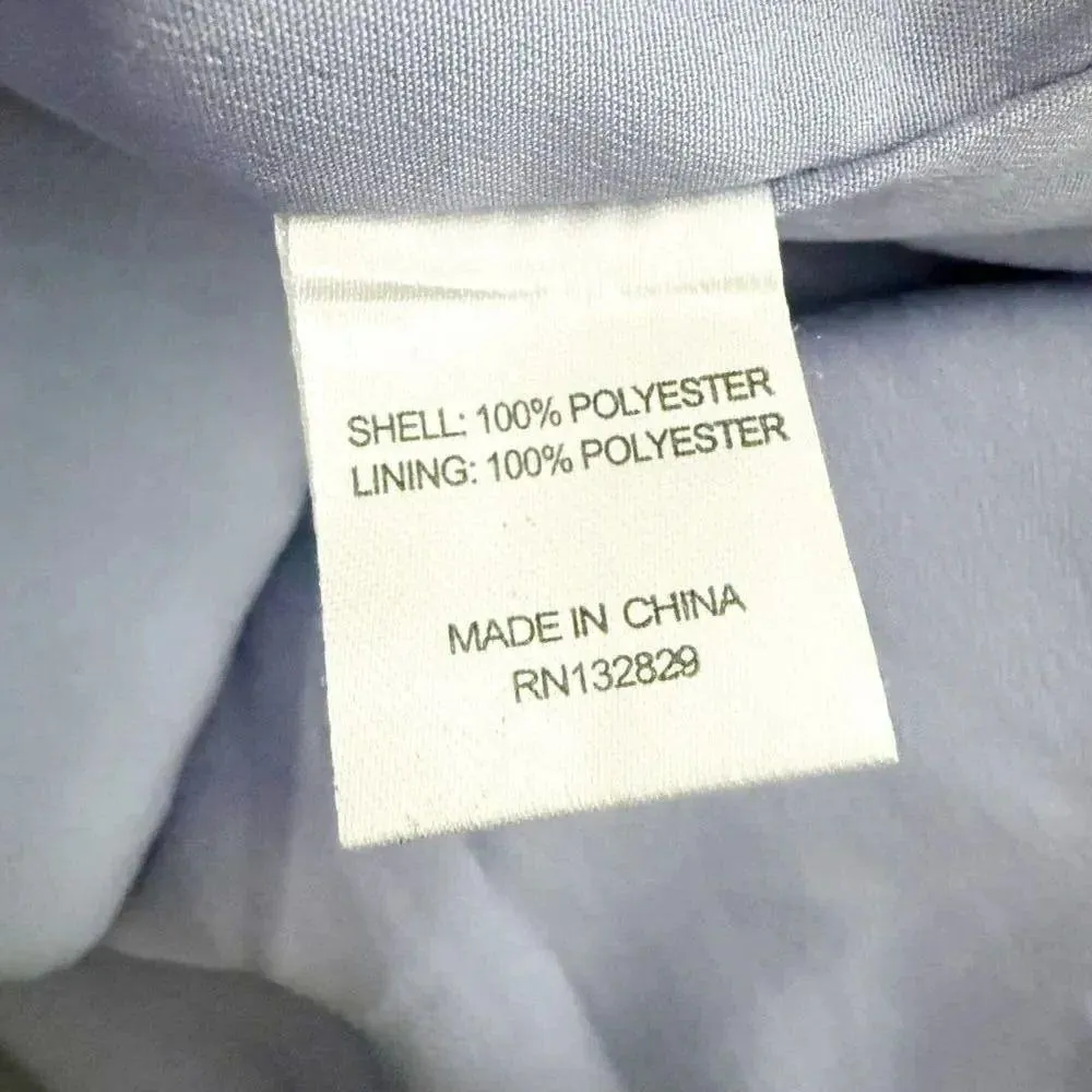 LOVERS FRIENDS | Diana Lavender Periwinkle Double Breasted Blazer Dress | Large - Image 6