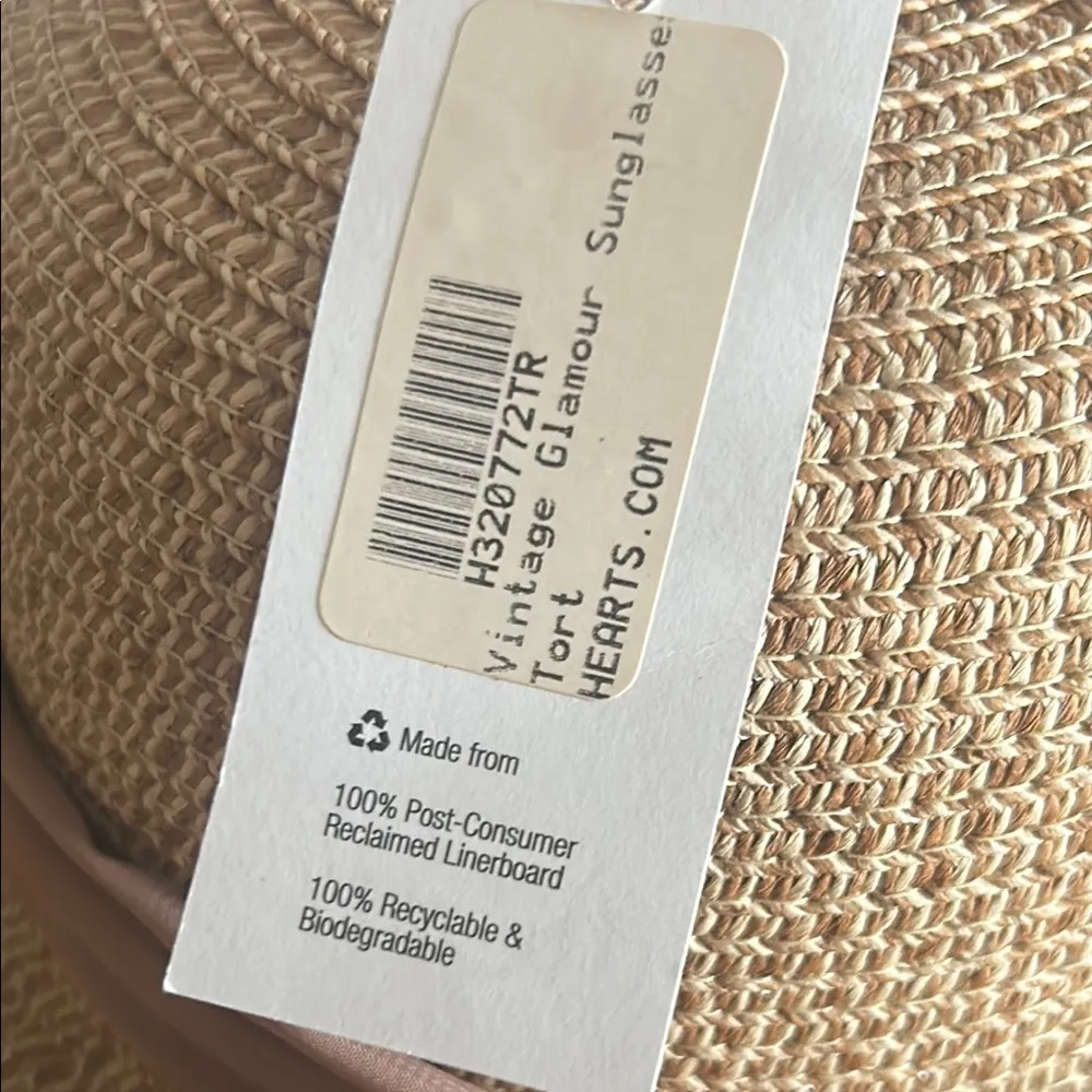 New Hearts Oversized Stylish Gradient Lens Tortoise Shell Frame Sunglasses Brown - Image 6