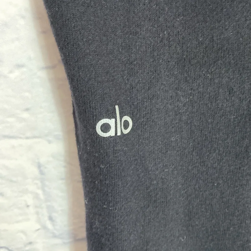 Alo Alolux Soho black jogger pants large - Image 6