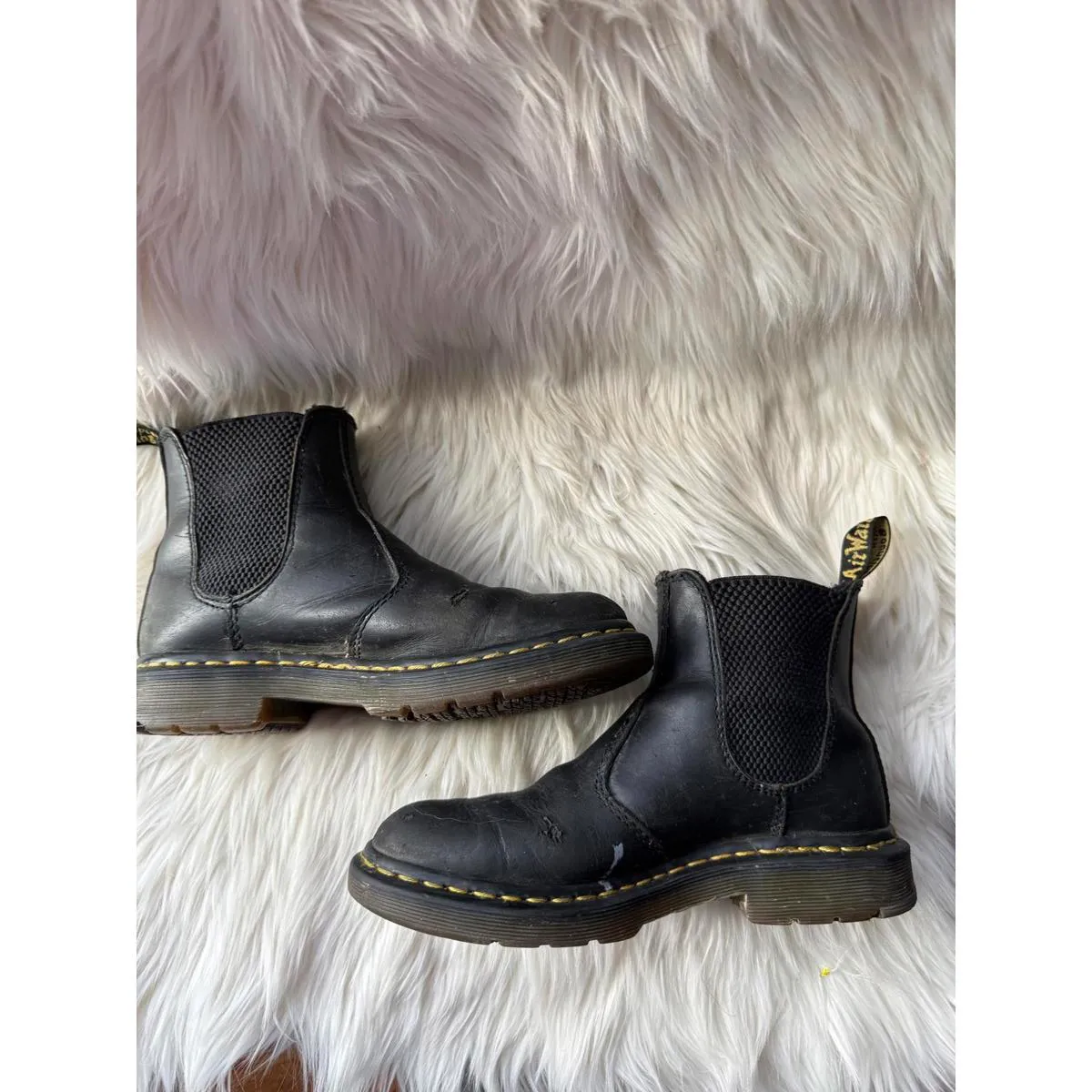 Dr. Martens Black Leather Chelsea Boots - Image 2