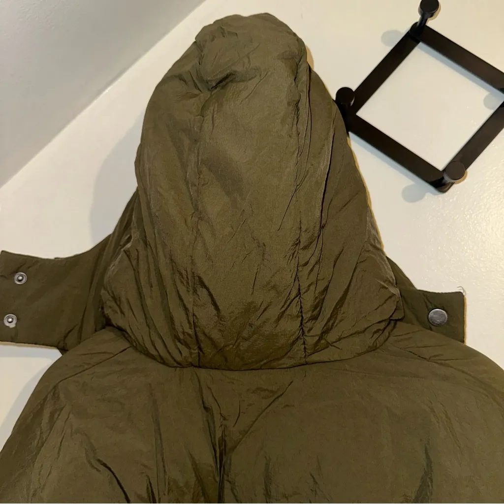 Lucky Brand Dark Green Puffer Jacket - Image 12