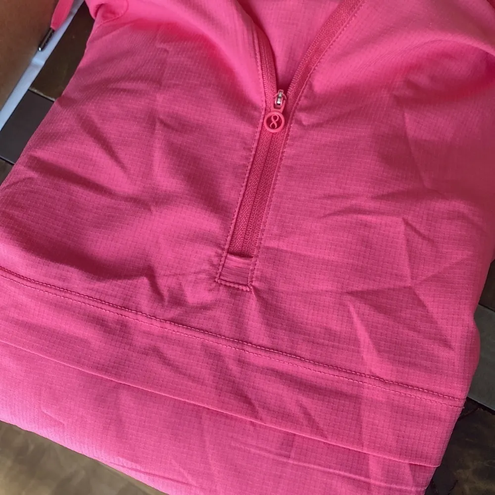 Layer‎ 8 pink wind rain jacket quarter zip size S - Image 6