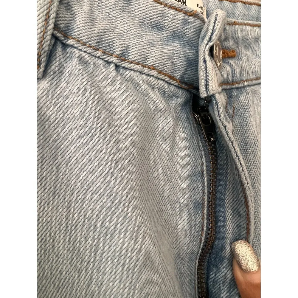 PULL & BEAR Denim Collection. Size 6. Blue - Image 4