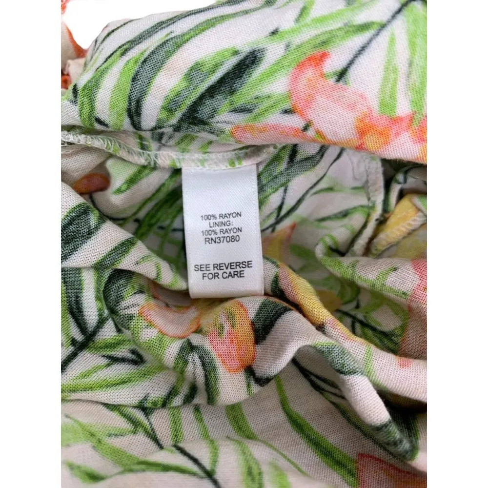 Cato Women's Rainforest Sleeveless Shorts Romper - Image 4