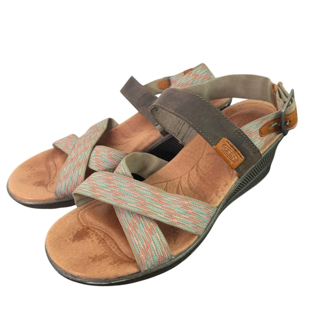 Keen Womens Skyline Wedge Comfort Sandal Size‎ 8 Arch Support Outdoor Shoes - Image 3