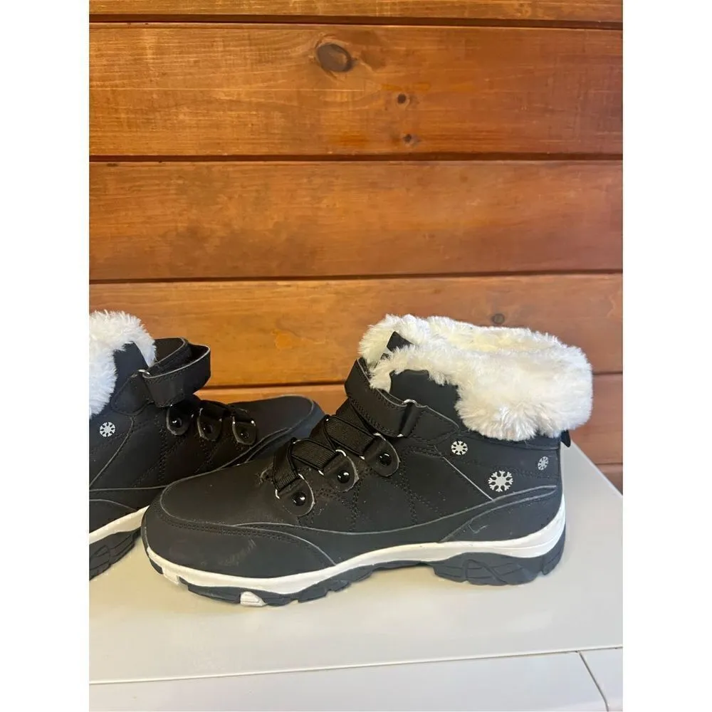 Ashion Woman’s Fur Lined Boots Sz 39 (8 - Image 5